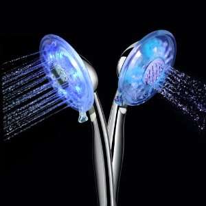 Color Changing LED Hand Shower with two Functions: Home 
