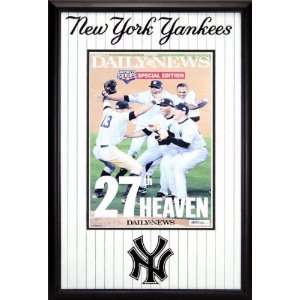   2009 World Series Champions Framed Newspaper Cover: Sports & Outdoors