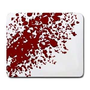  Blood Splatter Large Mousepad mouse pad Great Gift Idea 