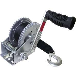   Winch 1600lbs Dual Drive with 20 Strap and Hook