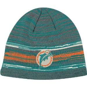 Miami Dolphins Throwback Knit Hat Vintage Classic Uncuffed Knit Hat
