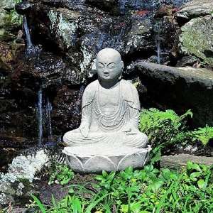  Campania Seated Buddha Garden Statue, Greystone: Patio 