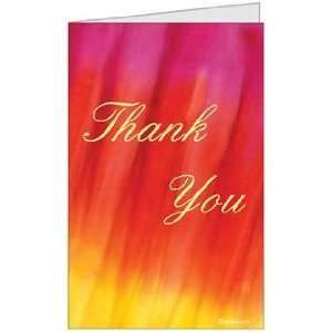 Thank You Beautiful Colors Box Greeting Card (5x7) by QuickieCards 