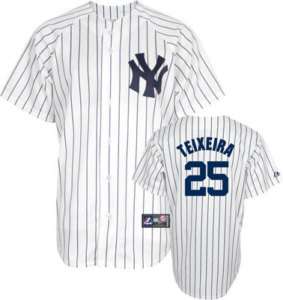 New York Yankees Teixeira Majestic Youth Jersey NWT  