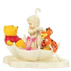    Department 56 Snowbabies Blustery Day With Pooh: Home & Kitchen