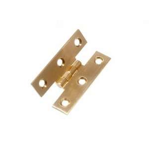   SOLID POLISHED BRASS 2 IN X 1 1/4 IN ( 50 pairs ): Home Improvement
