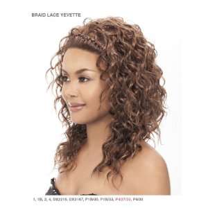  Its a Wig Braid Lace Front Wig   Yevette #1b/30 Mix 