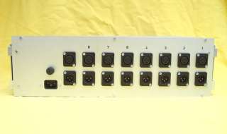 BFE Filtek 8 Channel Vintage Micpre Rack with 48V phase reverse X 