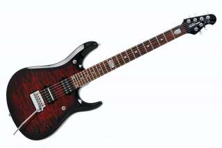 NEW Music Man John Petrucci BFR 6 Guitar Ruby Red Burst ~AUTH DLR 