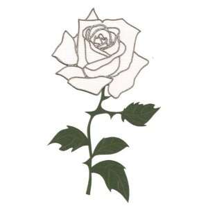  White Rose Glitter Laser Die Cut Arts, Crafts & Sewing