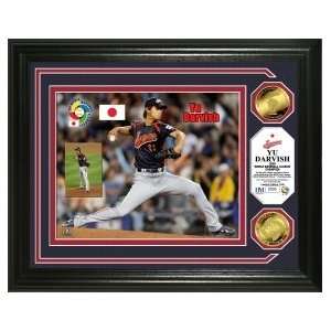  Yu Darvish 2009 WBC Champion 24KT Gold Coin Photo Mint 