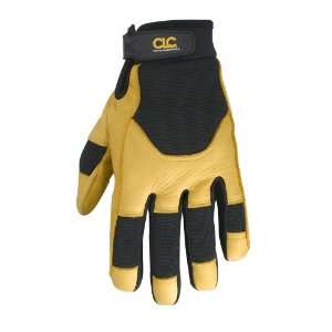 Custom Leathercraft 285XL Work Gloves with Top Grain Deerskin and 