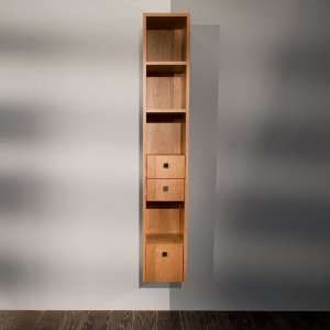 Lacava 8450 02 Wall Mount Cabinet with 3 Drawers and 2 Fixed Shelves