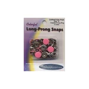   Capped Prong Ring Snap Fasteners ~ 10 Sets Arts, Crafts & Sewing