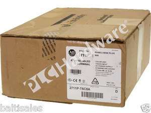 NEW* Allen Bradley 2711P T6C8A /D PanelView Plus 600 Touch/RS 232 