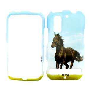   4G BLACK STALLION HORSE HARD COVER CASE: Cell Phones & Accessories