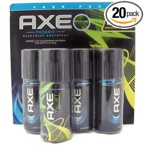  Axe Deodorant Body Spray Phoenix Twist 4PK: Health 