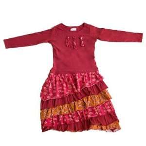    Fun and Function BK361 Candy Dress in Red / Pink Size 6 Baby