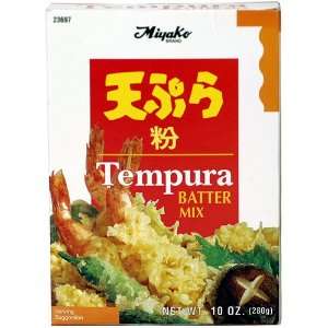 Miyako Tempura Batter Mix   10 oz.:  Grocery & Gourmet Food