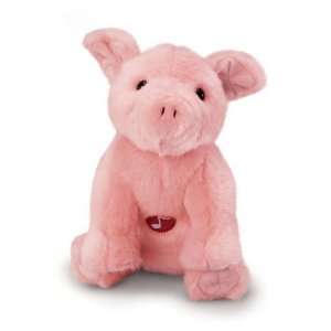    Russ Berrie 7 Pig   Makes Realistic Animal Sound Toys & Games