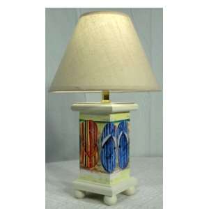 Flip Flop Finger Lamp Footed   Room Decor Beach House  