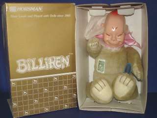 Replica BILLIKEN Plush & Vinyl Doll 1988 Only 3000 Made MIB  
