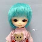   Hujoo Baby Bjd Doll Suve Ted Obitsu 21cm Bob Fashion Wig Blue