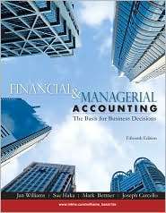   Accounting, (0073526991), Jan Williams, Textbooks   