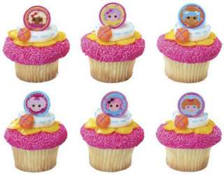 12 Lalaloopsy Doll Cake Cupcake Rings Birthday Party Supplies Favors