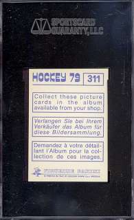 1979 Panini HK Stickers #311 Romania Team SGC 96 pop 3  