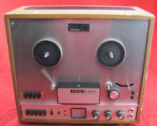   used Teac A 1200 3 Motor Stereo Tape Deck Reel to Reel Recorder Player