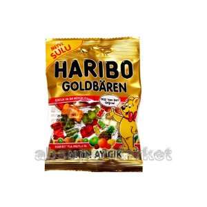 Haribo Halal Goldbaren Gummy Bears 40g (Meyve Sulu Seker)  