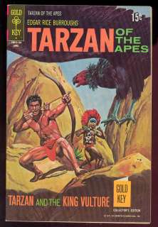 Gold Key Comics, Tarzan of the Apes #199, 1971, VF  
