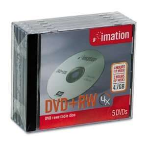  IMN16804   DVD+RW Rewritable Discs with Jewel Cases 