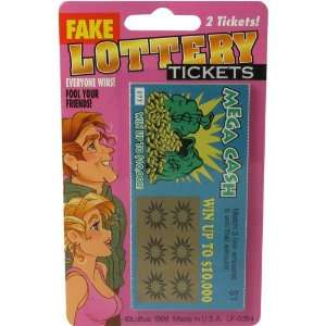  Fake Lottery Tickets: Toys & Games