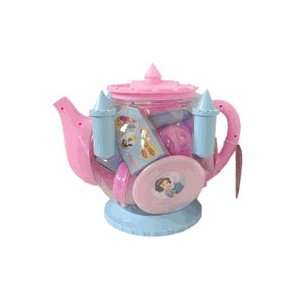  31 pcs Disney Princess Tea Set : Cinderelle Belle Aurora 