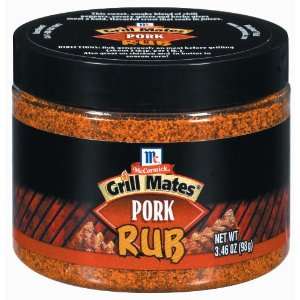 McCormick Pork Dry Rub, 3.46 Ounce Units (Pack of 6)  