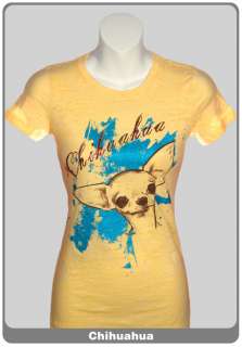 Womens Chihuahua Dog T Shirt By EttiGear   XLarge  
