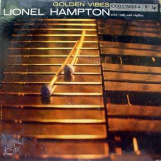 LIONEL HAMPTON golden vibes LP VG CL 1304 1959  