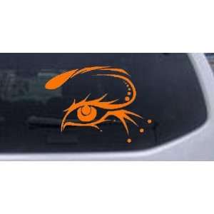  Eye Car Window Wall Laptop Decal Sticker    Orange 24in X 