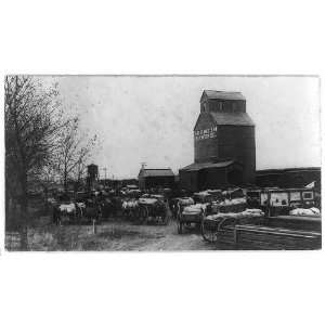   freight depot,grain elevator,Mandan,Morton County,ND