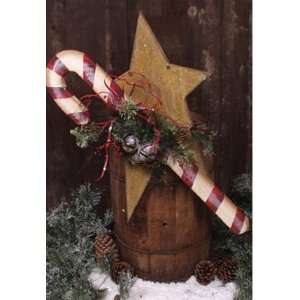   Holiday Star Plaque: Holiday Star Plaque Christmas Home Decor: Home