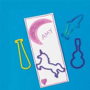  Goofy Band Bookmarks Craft Kit (Makes 12): Toys & Games