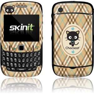  Chococat Brown and Blue Plaid skin for BlackBerry Curve 