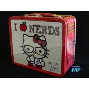  Hello Kitty Nerds (I Love Nerds Tin Lunch or Figurine Box Vintage 