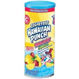 Sugar Free Hawaiian Punch Lemon Berry Squeeze Drink Mix 12 Quarts 