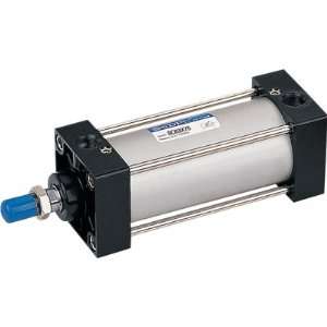  NorTrac Pneumatic Cylinder   1 Pole, 80mm Bore, 100mm 