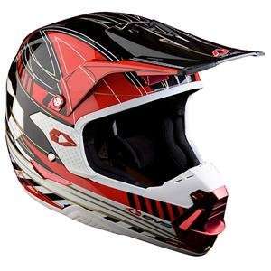  EVS TAKT Hazard Helmet   X Small/Red/Black Automotive