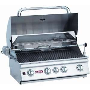 Bull Angus 4 burner Stainless Steel Built in Natural Gas Grill 