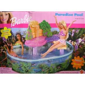  Barbie   Paradise Pool Playset   2002 Mattel Toys & Games